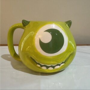 Disney Pixar 3D Monsters Inc Mike Wazowski Mug  by BIOWORLD Green